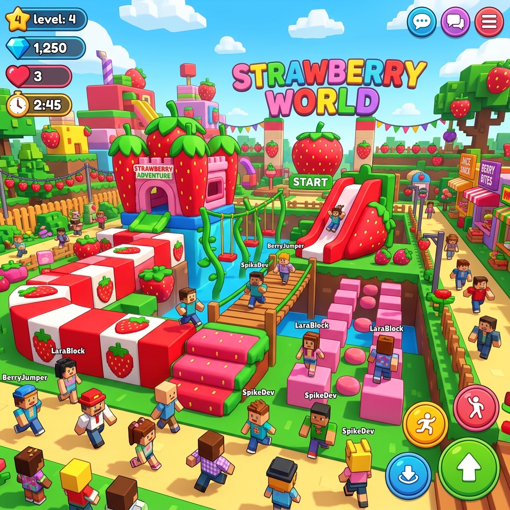 Roblox ゲーム画面